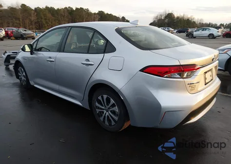 2021 Toyota Corolla Hybrid Le z USA, uszkodzony, nr VIN JTDEAMDEXMJ034141